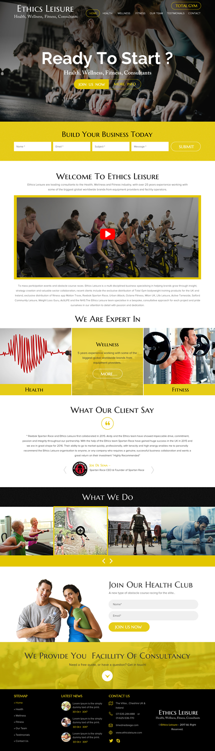 Web Design by rightway for this project | Design #16397001