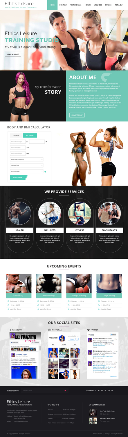 Web Design by Xclusive Designers for this project | Design #16400363