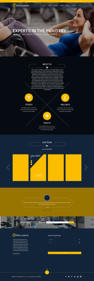 Web Design par Oudib pour ce projet | Design : #16380870
