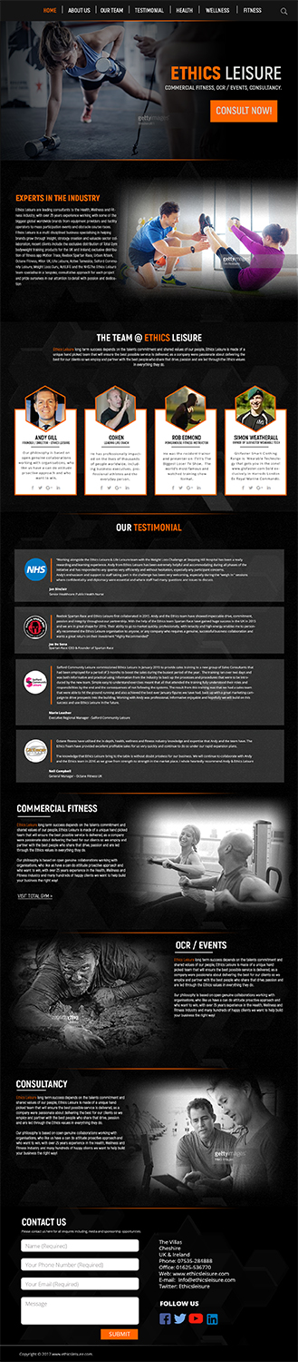 Diseño Web por Ivan Alcantara para este proyecto | Diseño #16374585