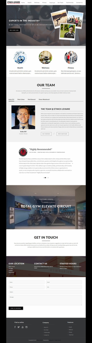 Web Design par Slant Line Media pour ce projet | Design : #16342447