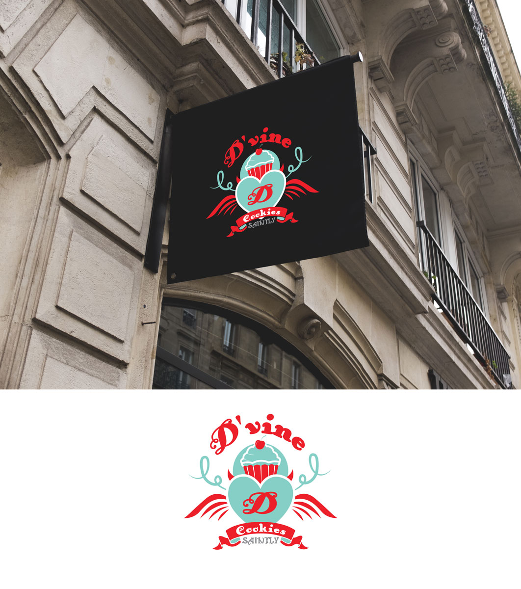 Logo Design by Impressive Solutions for D'vine Cookies | Design #16360031