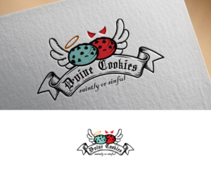 Logo Design by Anekaa for D'vine Cookies | Design: #16351620