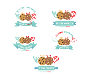 Logo Design by Anekaa for D'vine Cookies | Design: #16375094