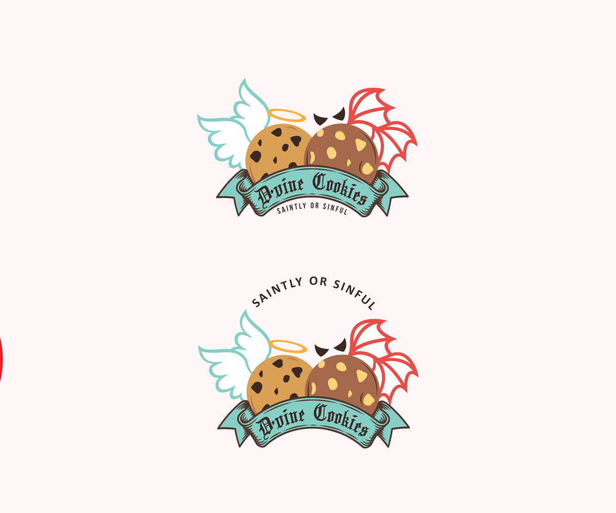 Logo Design by Anekaa for D'vine Cookies | Design #16381121