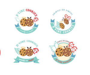 Logo Design by Anekaa for D'vine Cookies | Design: #16381123