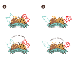 Logo Design by Anekaa for D'vine Cookies | Design: #16397786
