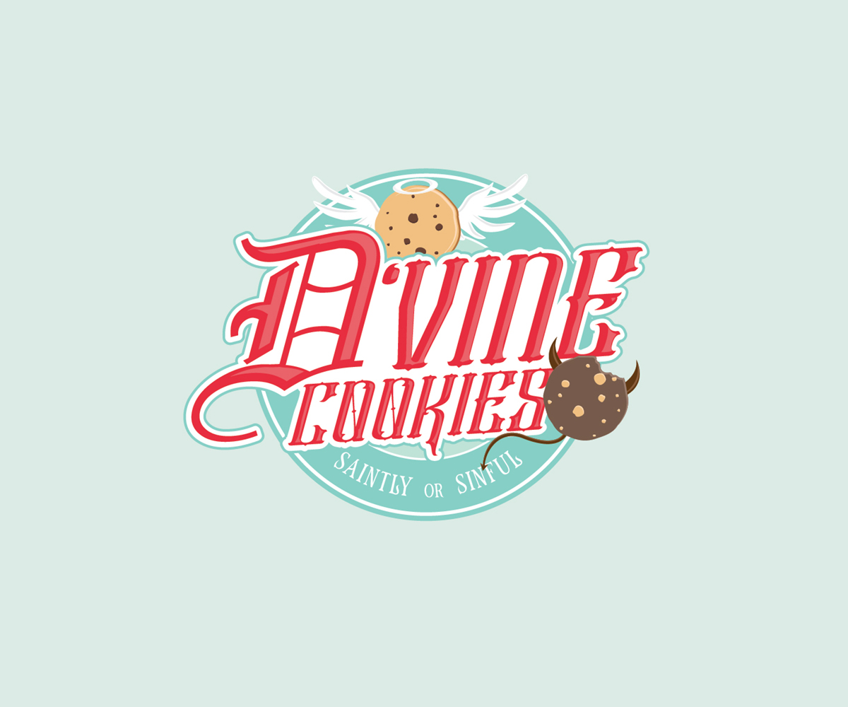 Logo Design by Hung Phung for D'vine Cookies | Design #16371745