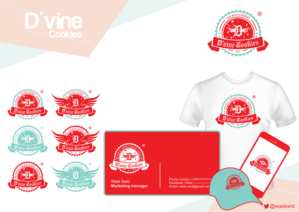 Logo-Design von WaelSwid für D'vine Cookies | Design #16353363