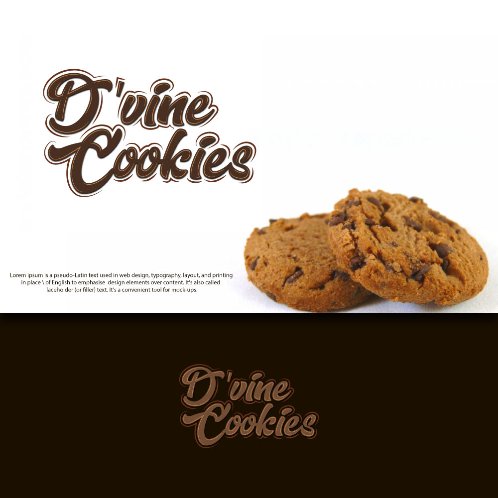 Diseño de Logo por Kingdom Vision para D'vine Cookies | Diseño #16360353