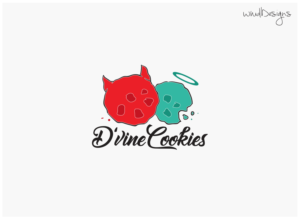 Logo Design by mngkw for D'vine Cookies | Design: #16344746