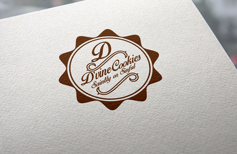 Logo Design by uzzaman for D'vine Cookies | Design #16362596