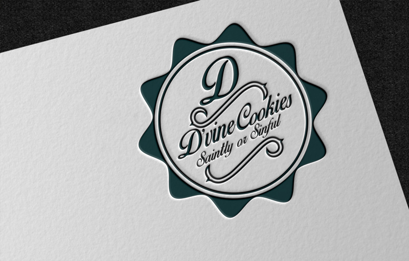 Logo Design by uzzaman for D'vine Cookies | Design #16362598