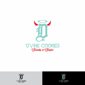 Logo Design by ev. for D'vine Cookies | Design: #16371797