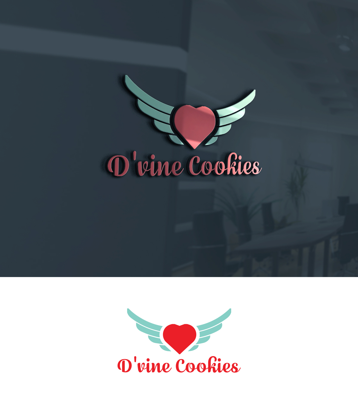 Logo Design by supercreative for D'vine Cookies | Design #16361512