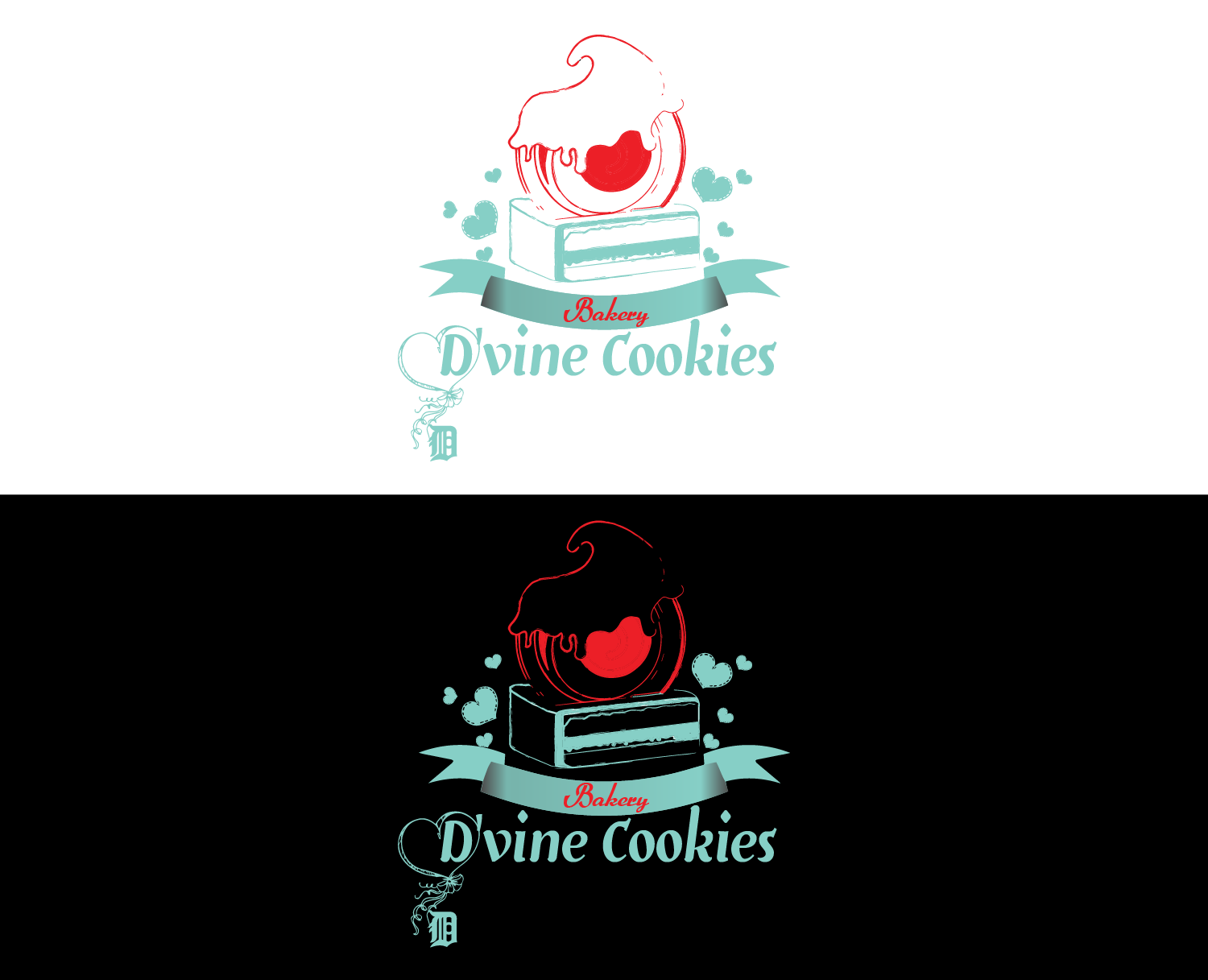 Logo Design by ielu for D'vine Cookies | Design #16362062