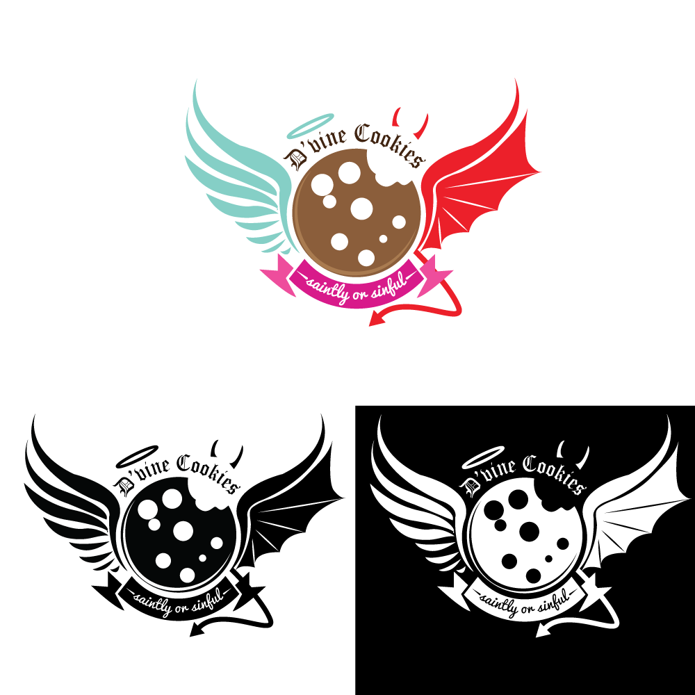 Logo Design by saskhiam for D'vine Cookies | Design #16347208