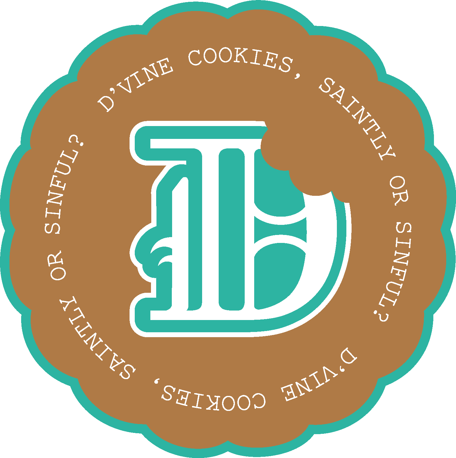 Logo Design by Margarida for D'vine Cookies | Design #16344823