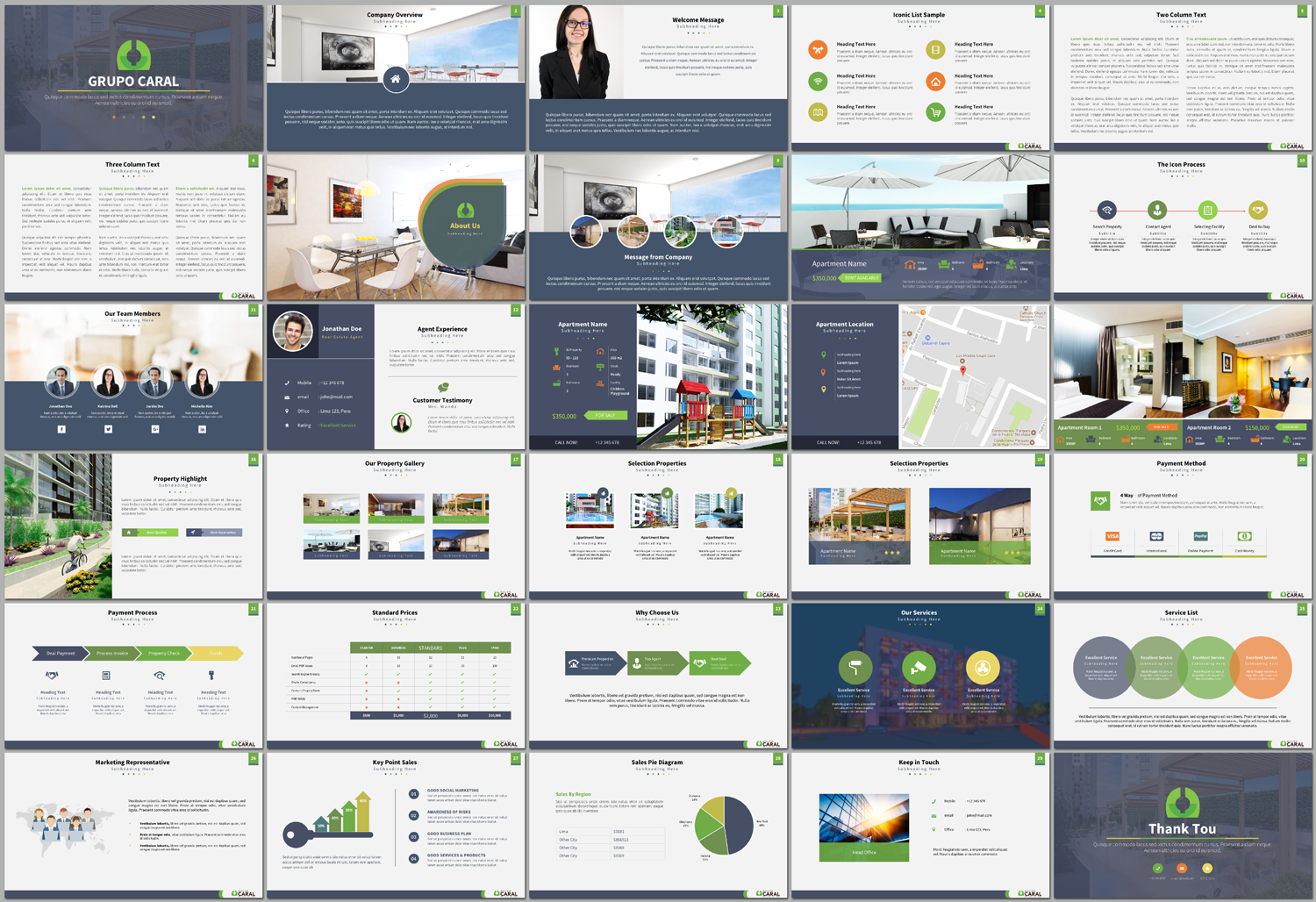 PowerPoint Design by agdesign for Grupo Caral | Design #16373956