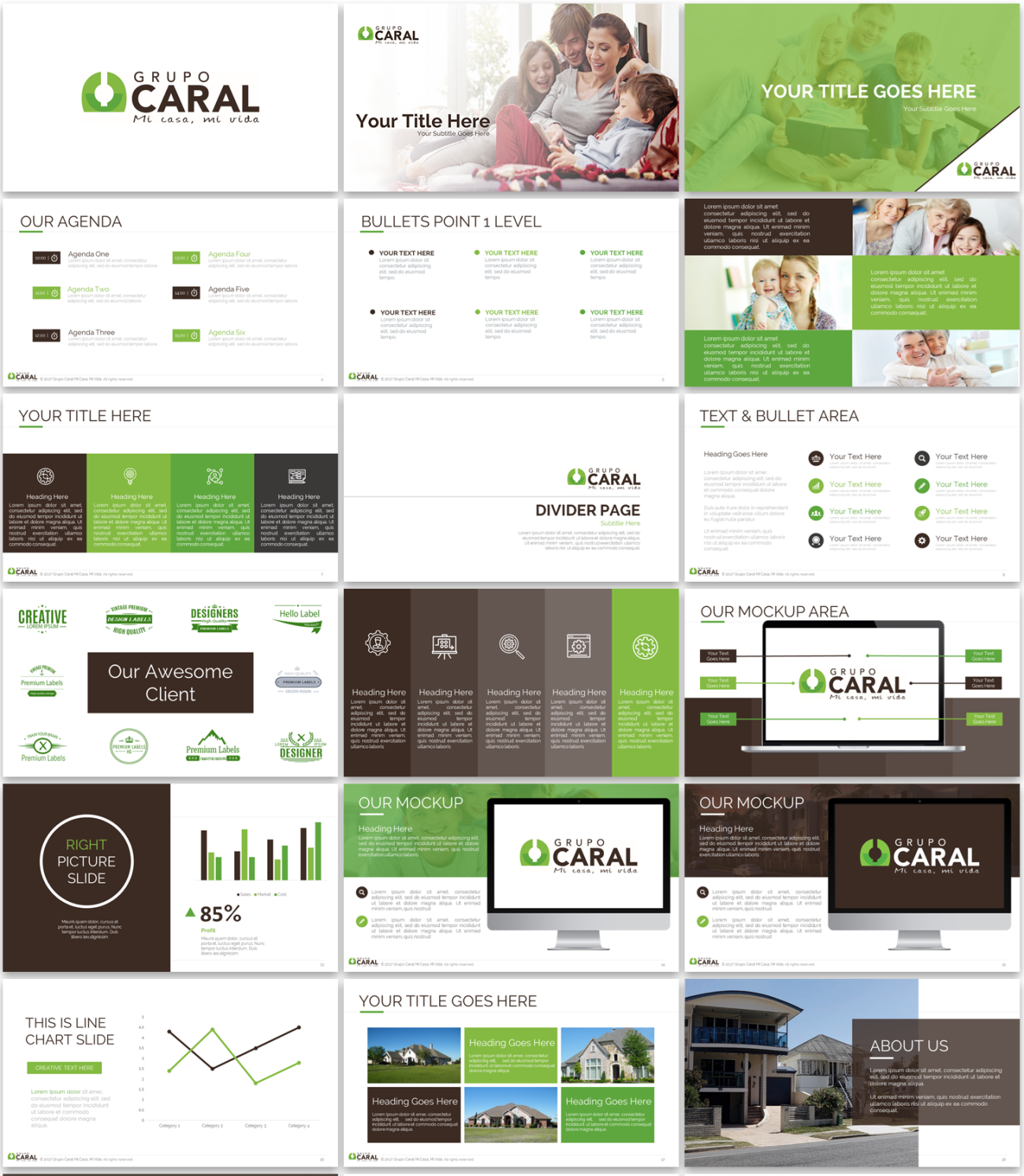PowerPoint-Design von Imazing für Grupo Caral | Design #16381796