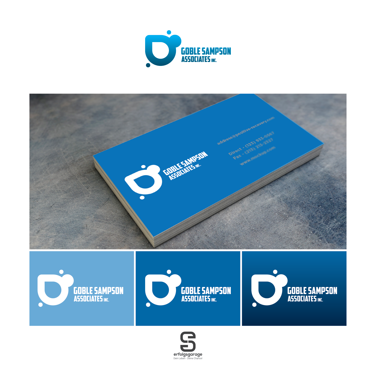 Logo Design by BRAT Studio for Goble Sampson Associates | Design #16341292