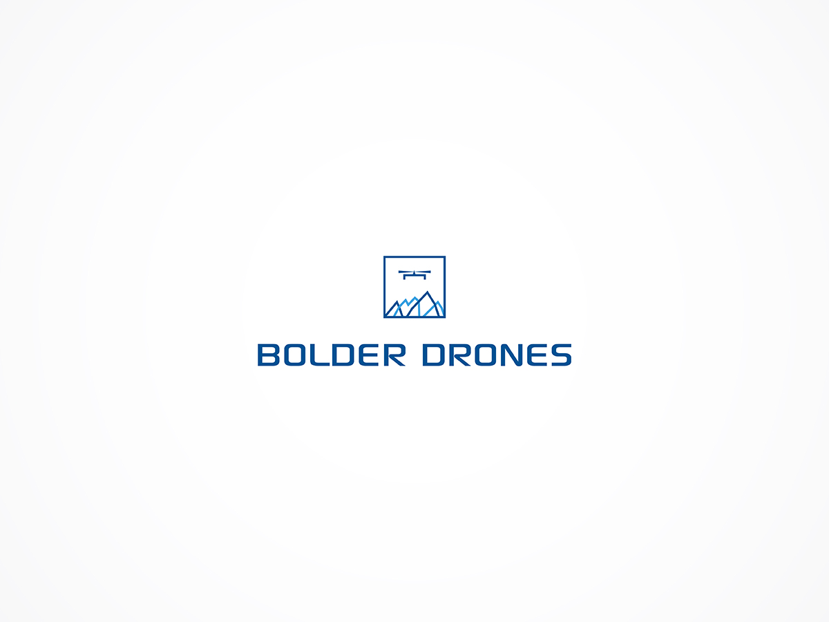 Logo Design by VerticalHorizon for bolder drones | Design #16357083
