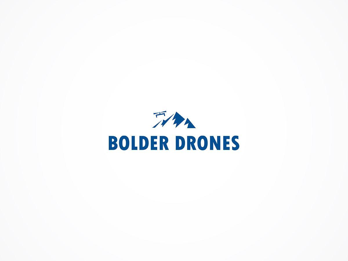 Logo Design by VerticalHorizon for bolder drones | Design #16357085
