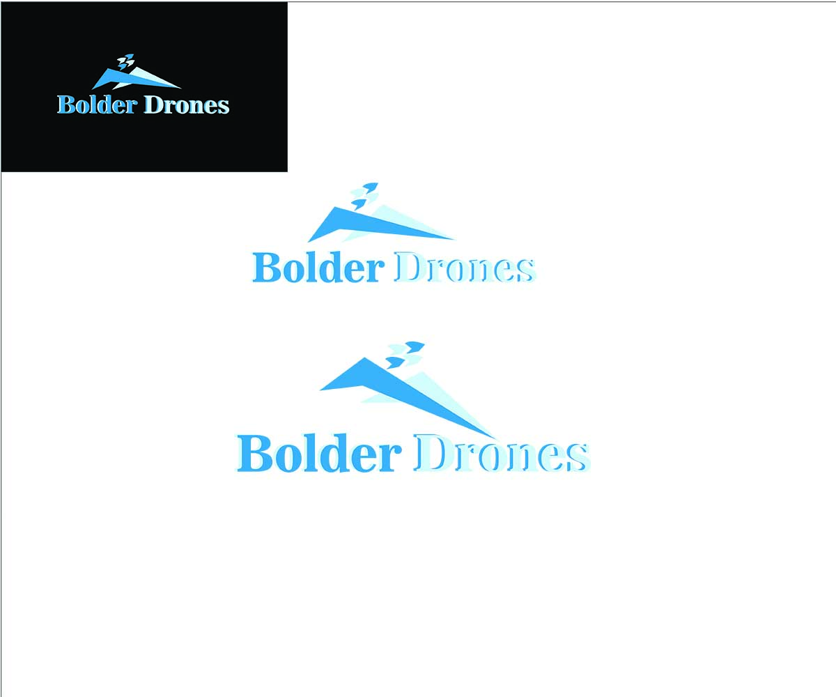 Logo Design by crowdil for bolder drones | Design #16405574