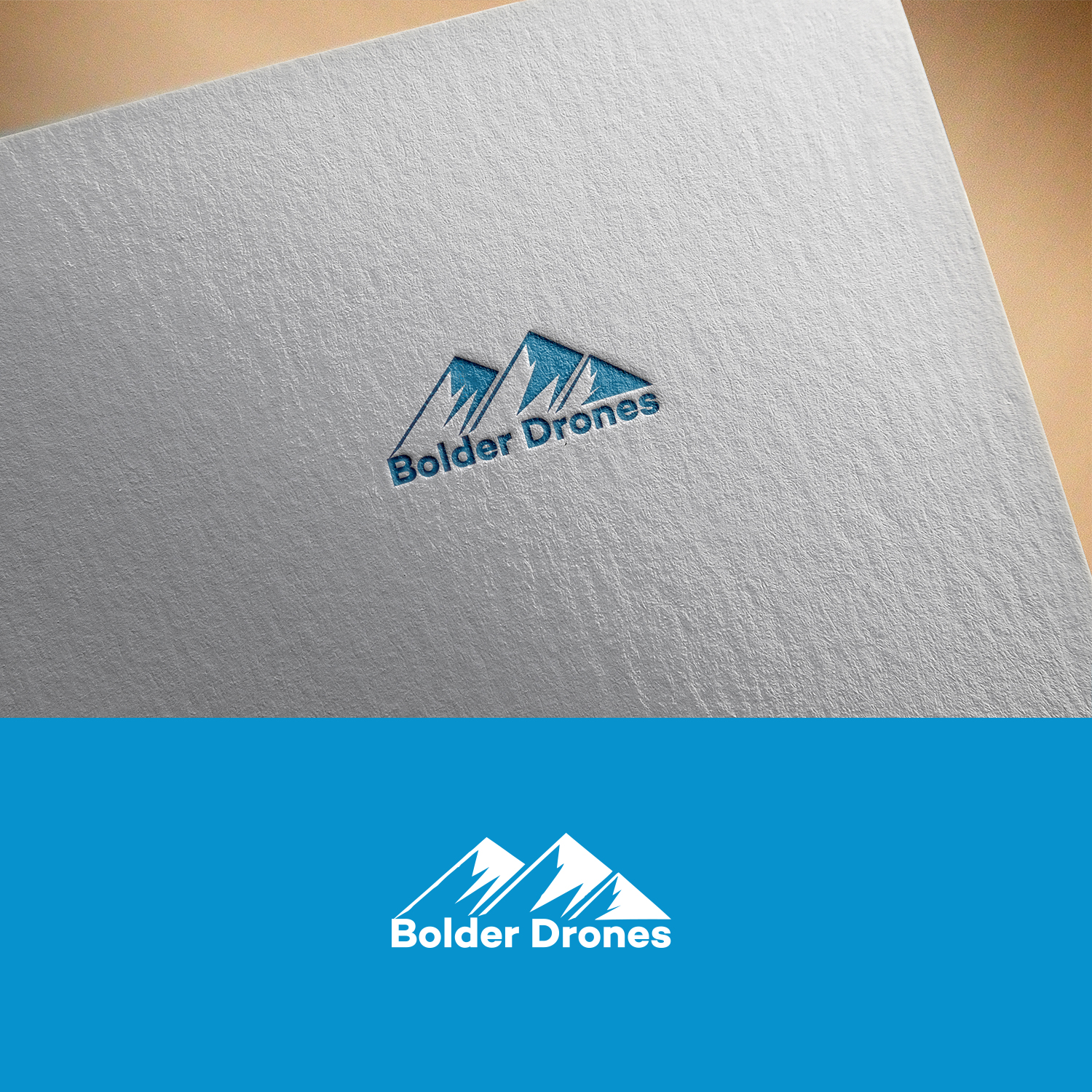 Diseño de Logo por DesignDUO para bolder drones | Diseño #16363250