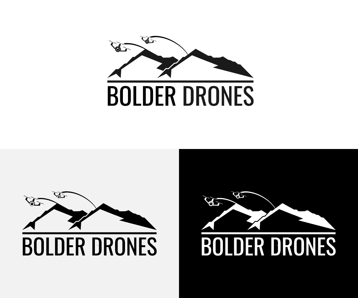 Logo Design by eMARK for bolder drones | Design #16363708