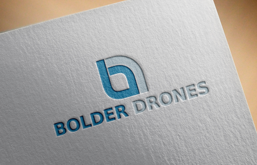 Logo Design by tani_sha321 for bolder drones | Design #16358936