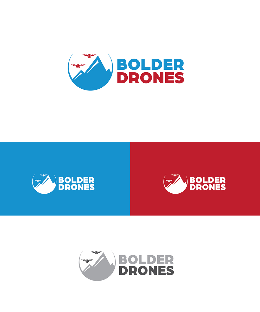 Logo Design by zdmedia for bolder drones | Design #16349161