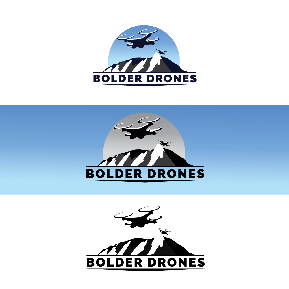 Logo Design by saskhiam for bolder drones | Design #16377353