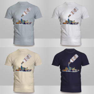 Old Fourth Distillery Shirt Series  | Diseño de Camiseta por Kero