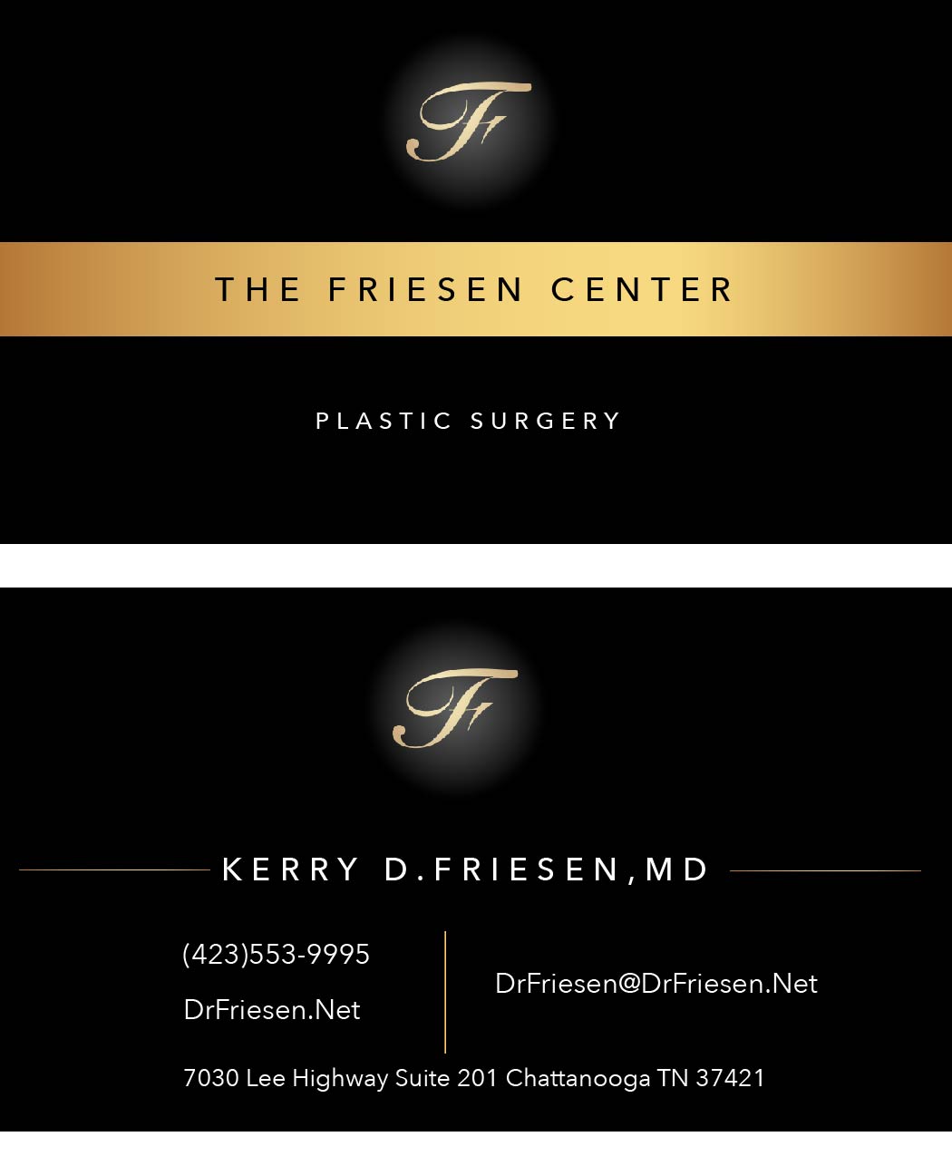 Business Card Design by Solmaz for THE FRIESEN CENTER | Design #16359697