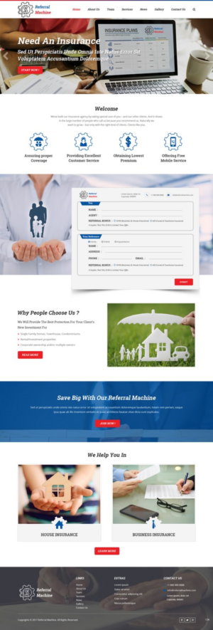 Web Design by pb for Prime Insurance Centre Ltd | Design: #16377128