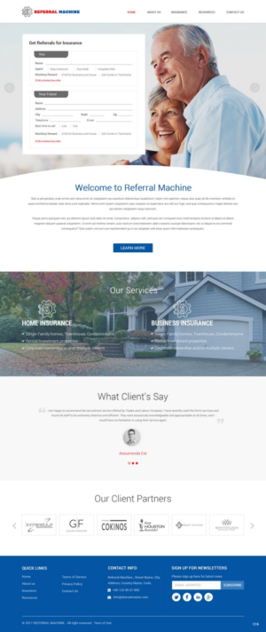 Web Design by pb for Prime Insurance Centre Ltd | Design: #16377130