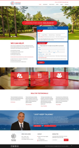 Web Design by pb for Prime Insurance Centre Ltd | Design: #16377175