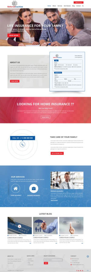 Web Design by pb for Prime Insurance Centre Ltd | Design: #16377176
