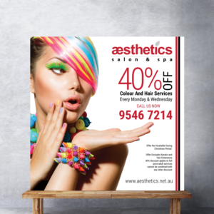 Poster Design by uk for aesthetics salon  spa | Design: #16346632