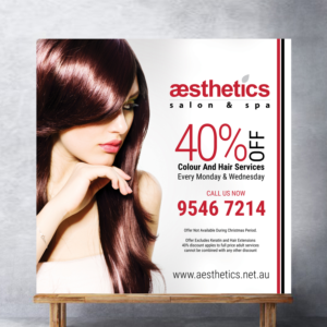 Poster Design by uk for aesthetics salon  spa | Design: #16346633