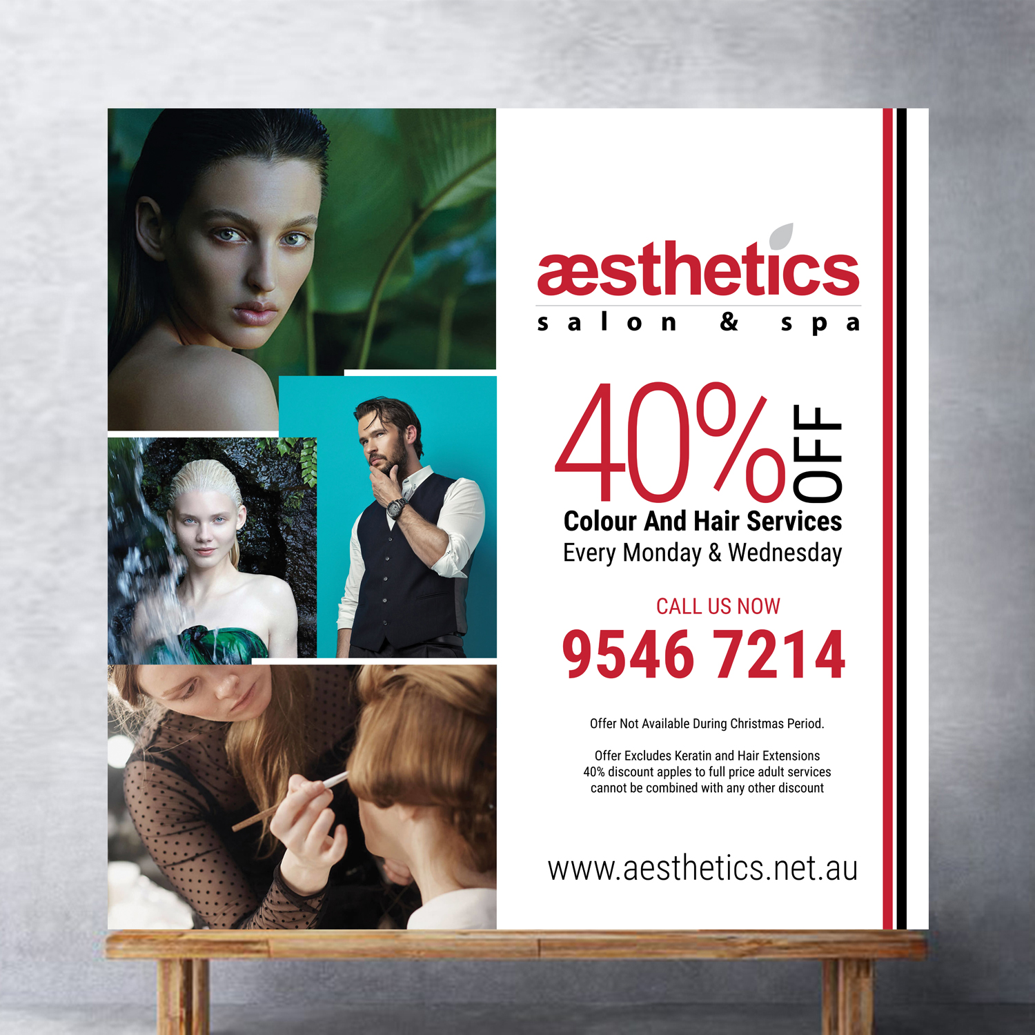 Poster Design by uk for aesthetics salon  spa | Design #16351900