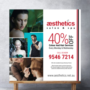 Poster Design by uk for aesthetics salon  spa | Design: #16351900
