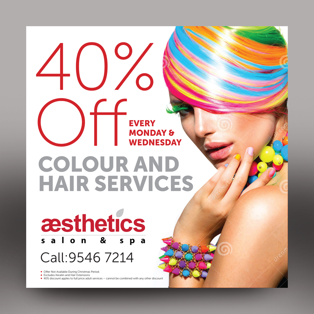 Poster Design by rkailas for aesthetics salon  spa | Design #16353470