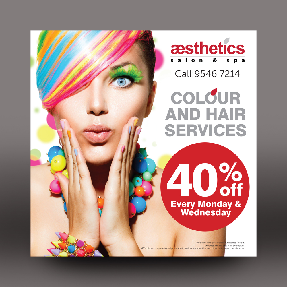 Poster Design by rkailas for aesthetics salon  spa | Design #16379214
