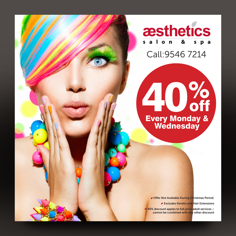 Poster Design by rkailas for aesthetics salon  spa | Design #16441501