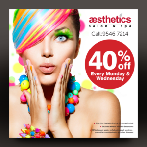 Poster Design by rkailas for aesthetics salon  spa | Design: #16441501