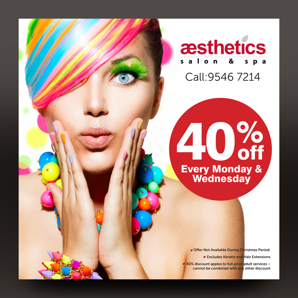 Poster Design by rkailas for aesthetics salon  spa | Design #16441506
