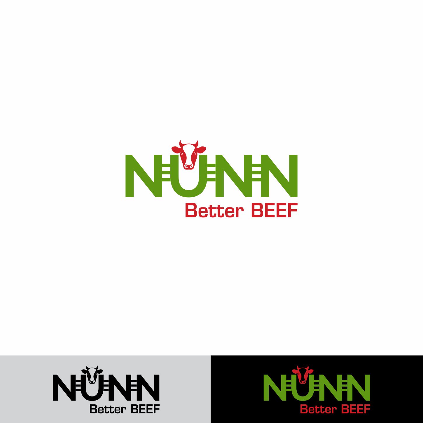 Logo Design by ev. for Nunn better beef  | Design #16411534