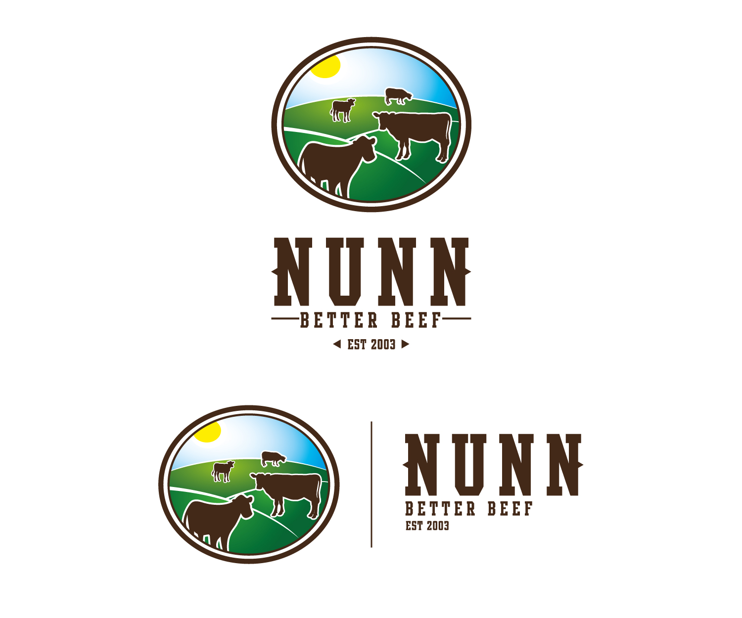 Logo Design by FLoc! Studio for Nunn better beef  | Design #16481654